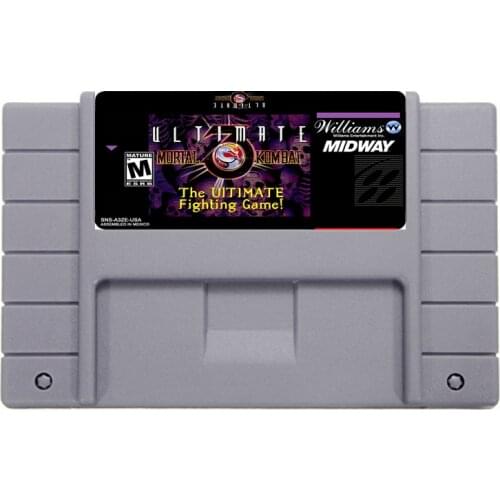 Hot Selling 16bit 46pin Super Game Card - Ultimate Mortal Kombat 3