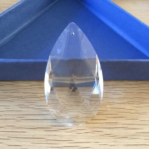 1pcs 89mm Crystal Chandelier Parts Haning Glass Prisms clear Pendants for Light Lamp Chandelier Pendants