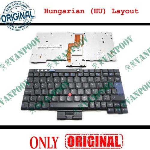 Hungarian HU Notebook Laptop keyboard for IBM Thinkpad X60 X60S X61 X61S X60T X61T Black FRU 42T3552 42T3520 KS-90HU