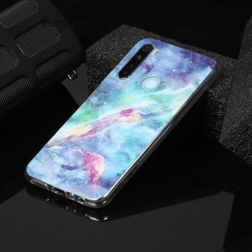 Leather Covers For capa Redmi Note 8 Black And White Estuche Bumper Case sFor Kryty Xiaomi Redmi hoesje Note 8 Soft TPU Shell