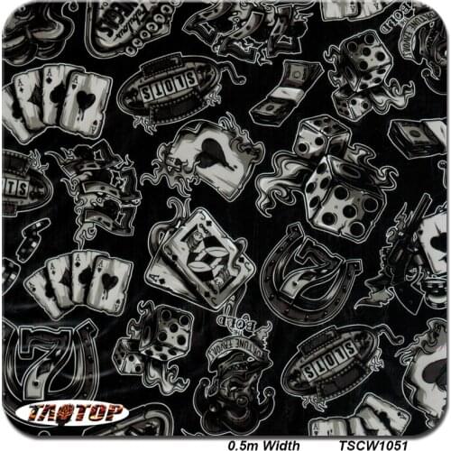 ITAATOP Cartoon Hydro Film TSCW1051 0.5M * 2/10/20M Water Transfer Print Film