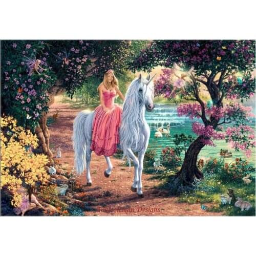 Embroidery Counted Cross Stitch Kits Needlework - Crafts 14 ct DMC DIY Arts Handmade Decor - The Secret Trail