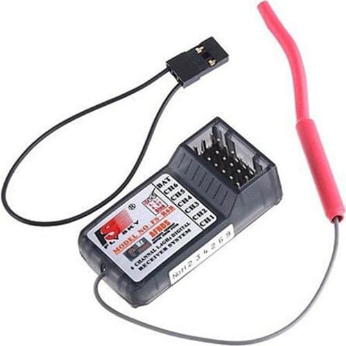 FLYSKY 2.4G 6CH R6B AFHDS Receiver For FlySky I6/I10/T6/CT6B/TH9x Radio Transmitter RC Drone FPV Airplane Helicopter Cars