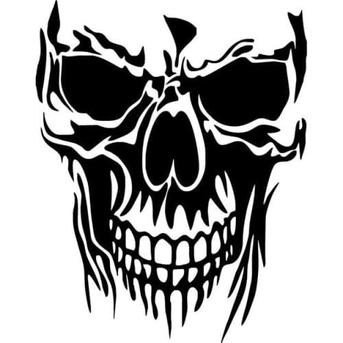 Happy Halloween Wall Floor Sticker Horror Wall Stickers Silent Skull Sticker car Window Home Decoration Decal Decor Party