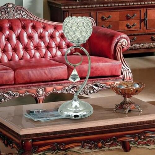 Silver Crystal Candle Holder Metal Candlestick Tealight Holder Stand Wedding Centerpiece Candelabra For Table Decoration
