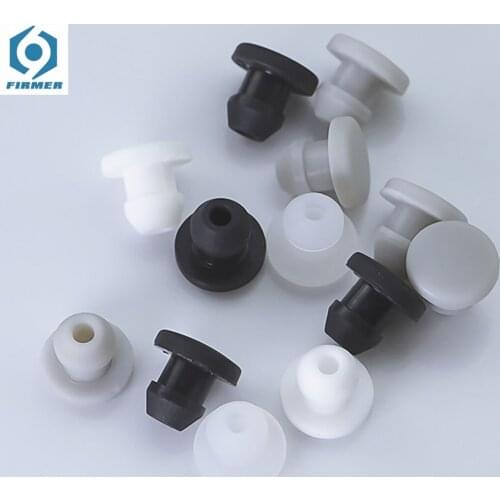 Silicone Rubber Hole Caps 4.5mm to 50.6mm T Type Plug Cover Snap-on Gasket Blanking End Caps Seal Stopper