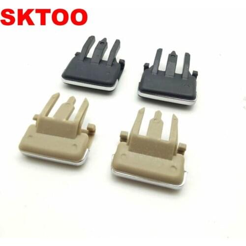 SKTOO 4Pcs/lot For Toyota Corolla Car Air Vent Louvre Blade Slice Air Conditioning Leaf Adjust Clips