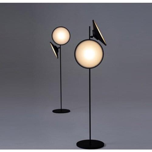 Modern Led Floor Lamp Nordic Simple Designer Living Room stand light Double Horn Radar Bedside Lamparas decor Lighting Fixtures