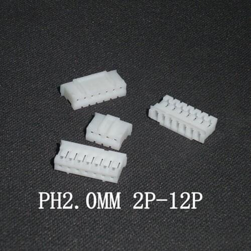 100pcs/LOT female material PH2.0 2mm pitch Connectors Leads Header Housing PH-Y