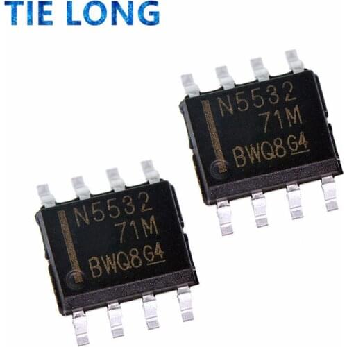 100PCS NE5532DR SOP8 NE5532 SOP N5532 5532DR SOP-8 SMD new and original IC