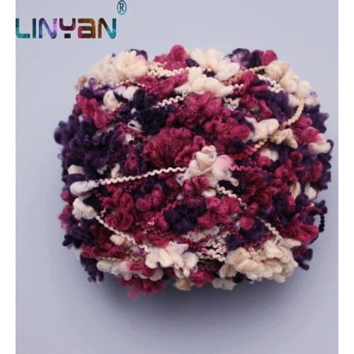 200g Space dye Rayon Blended Yarn For Knitting Big Circle Yarn Crochet thread Thick yarn Knit Baby chunky knit sweater yarn ZL49