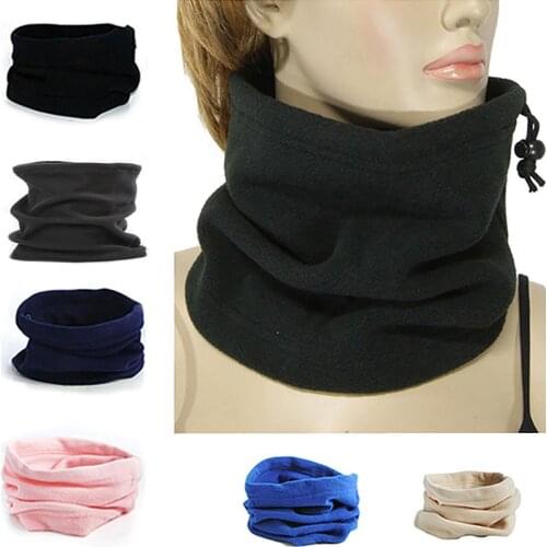 4 In 1 Winter Sports Thermal Fleece Scarf Snood Neck Warmer Beanie Hat Camping Hiking Scarves Cycling Sports Scarf Health Care