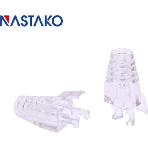 6.5mm Cat5e Cat6 RJ45 Connector caps RJ45 Plug boots Ethernet Network Cable Strain Relief RJ45 Connectors Cover