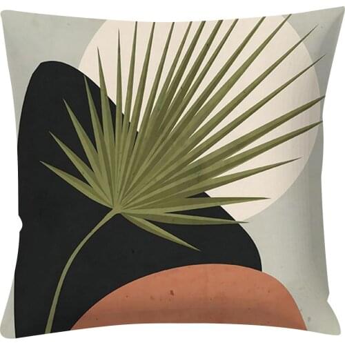Cushion Cover Geometric Leaf Flower Cat Desgin Cushion Cover Pillow Case Car Home Sofa Decor Living room decoration Cojines 2020