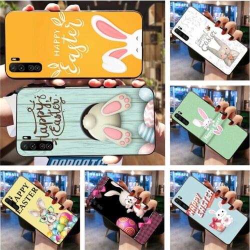 Lovely Easter Bunny Easter Eggs Phone Case For Huawei Nova 6se 7 7pro 7se honor 7A 8A 7C 9C Play