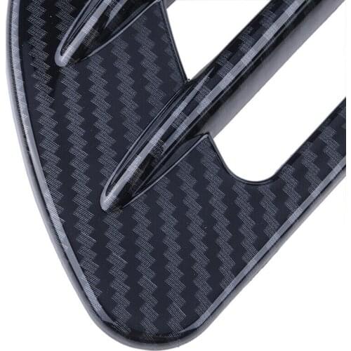 Black Air Vent Trim 220*78MM Universal Weatherproof Exterior Mouldings