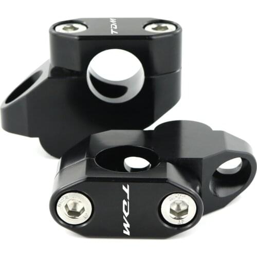 For Yamaha TDM 850 1991-2000 TDM 900 2002-2011 22mm 7/8" Motorcycle Handle Bar Mounting Risers Extend Moved CNC Aluminum Offset