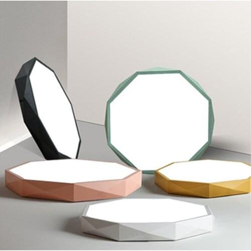 Personality Ceiling Lights Macaron five color Indoor Lighting Ceiling Lamp Fixture For Living Room Bedroom only height 6cm