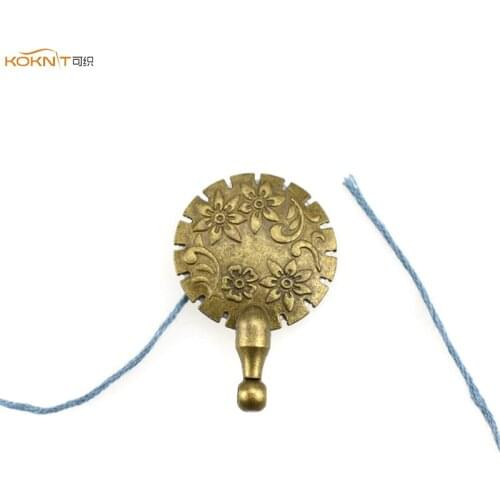 KOKNIT Vintage Metal Sewing Thread Cutter Embroidery Floss Cutting Knife Line Tool Patchwork Women Mom DIY Sewing Accessory