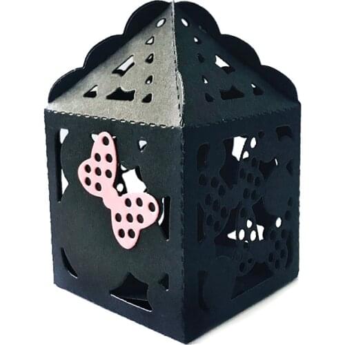 New Bow Box 2021 Metal Cutting Dies for DIY Scrapbooking and Card Making Decorative Embossing Craft No Stamps