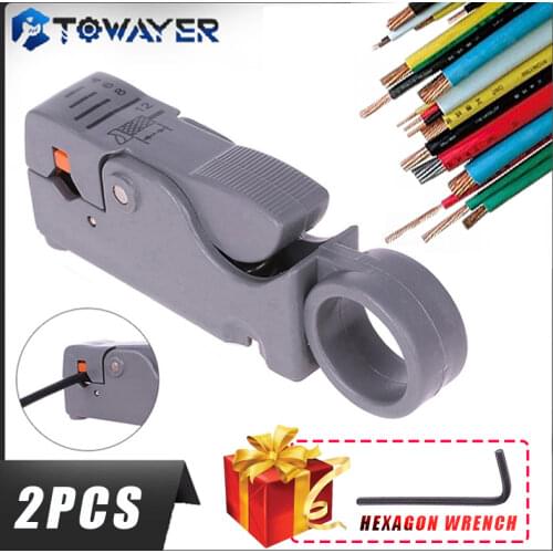 Mini Portable Wire Stripper Knife Crimper Pliers Cable Wire Cutters Stripping Crimping Tool with Hexagon Wrench Tools nippers