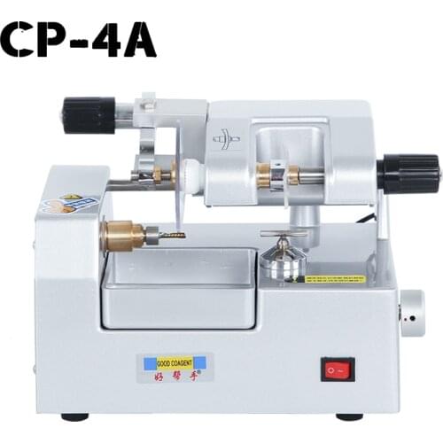 Optical Lens Cutter Cutting Milling Machine CP-4A Without Water Cut Imported Milling Cutter High Speed 110V/60hz 220V/50hz