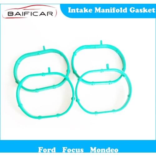 Baificar Brand New Genuine 4Pcs Intake Manifold Gasket 1S7G9441AE for Ford Focus Mondeo