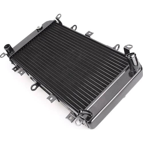 Z 1000 2003-2006 Motorcycle Cooler Radiator For Kawasaki Z1000 2003 2004 2005 2006 Engine Cooling Assembly Aluminum Black