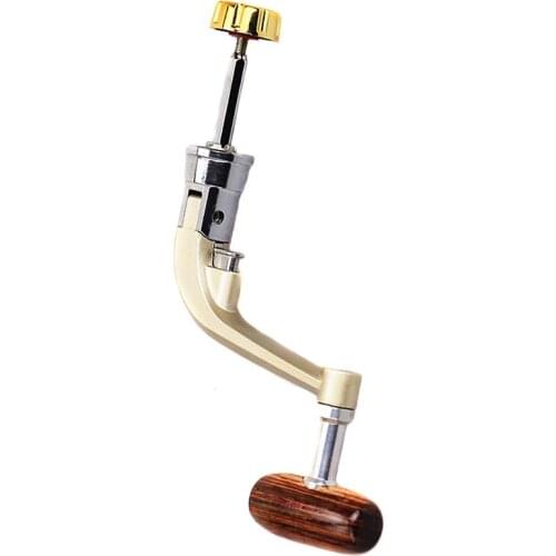 Fishing Reel Handle Spinning Reel Fold Handle Rocker Arm Wooden Crank Handle Accessories WHStore