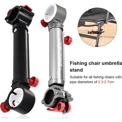 Universal Umbrella Stand Holder for Fishing Chair Adjustable Mount Umbrella Bracket Rotating Fishing Accessories Fixed Tool