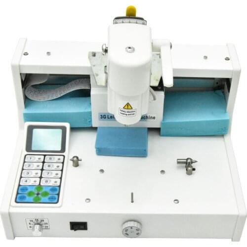 NH-3G Digital Eyeglasses Processing Equipment Lens Drilling Machine Lens Driller Lens Punching Machine 110V/220V 50W 5000rpm