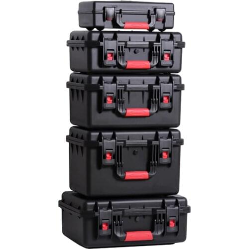 Outdoor Shockproof Waterproof Boxes Protective Safety Case Plastic Tool Box Dry Box Safety Equipment Tool Storage with Sponge