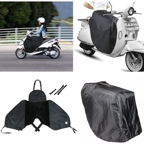 Winter Scooter Leg Lap Apron Cover Motorcycle Windshield Quilt Leg Lap Cover Windproof Warm Ridding Knee Pads Leg Guard Cover