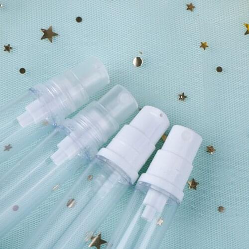 2pcs 5/10/15ml Empty Airless Vacuum Pump Bottle Refillable Plastic Lotion Cosmetic Lotion Container For Travel