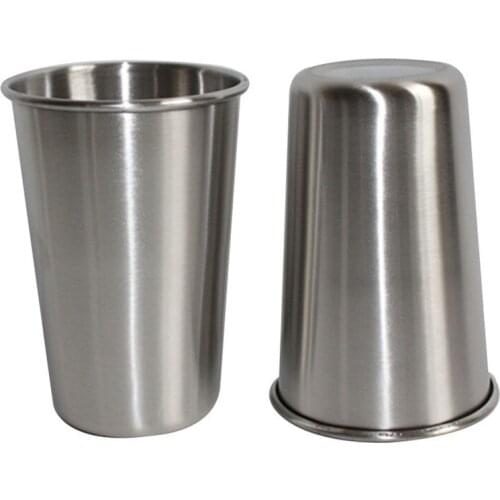 500ml Beer Mug Cup Water Drinks Cups Kids Tumbler Portable Home Office Kitchen Bar Drinkware Supplies