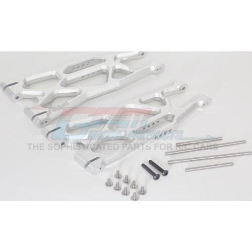 GPM aluminum front /rear lower suspension arm for 1/5 rc car TRAXXAS parts X-MAXX XMAXX 8S/6S