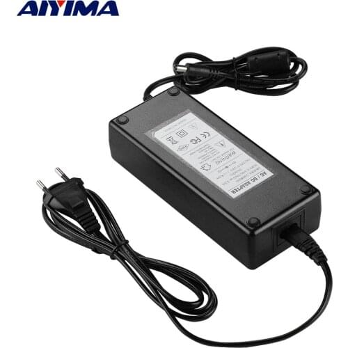 AIYIMA Audio 24V 4.5A 6A 8A Power Supply AC/DC Adapter Chrager for Amplifier Laptop DAC Power Plug Input 100-240V 50/60Hz