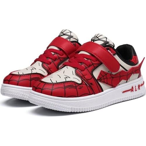 Childrens board shoes male sneakers 2021 fashion cartoon kids shoes red girls shoes outdoor kids running shoes autumn