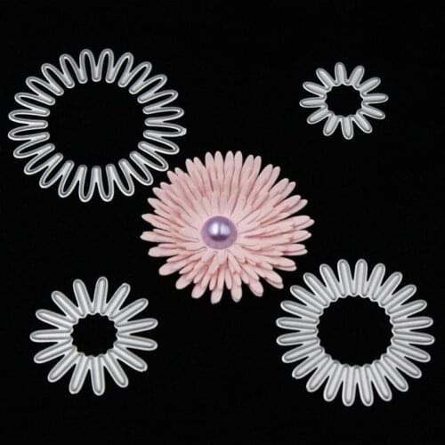 KSCRAFT Lovely Flowers Metal Cutting Dies Stencils for DIY Scrapbooking/photo album Decorative Embossing DIY Paper Cards