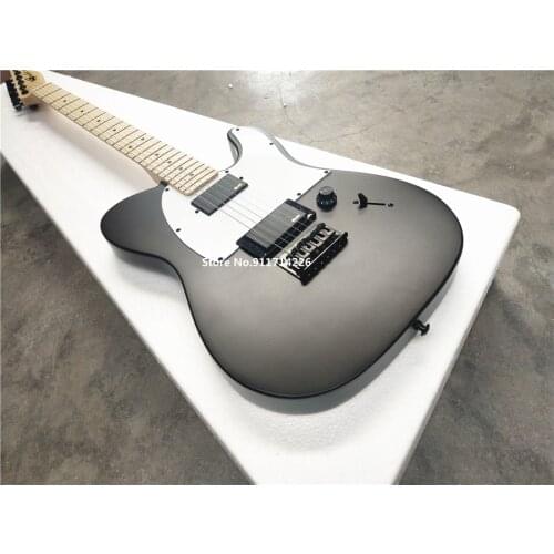 High quality signature black electric guitar enclosed pickup fixed piercing free shipping