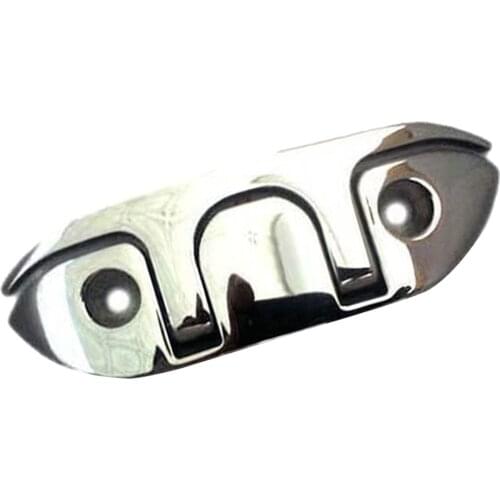 Marine Graded Boat Flip Up Folding /Pull Up Cleat 5inch, Dock Deck Line Rope Cleats, Marine Boat Yacht Accessories