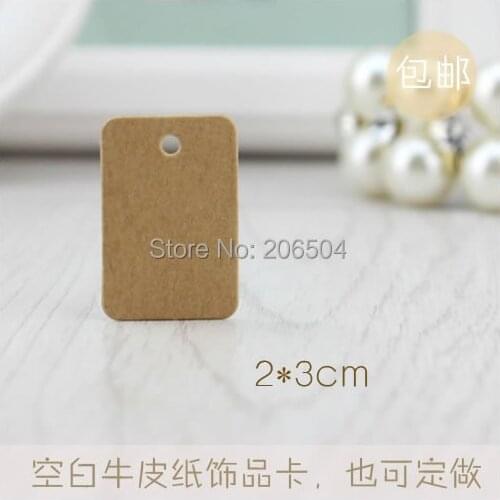 Wholesale Scallop Kraft Blank Hang tag Retro Gift tag, Table Number cards, 500pcs/lot High Quality Kraft Tag yxc001