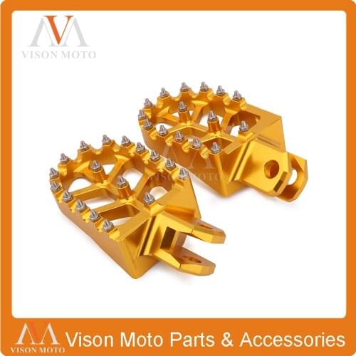 Billet Footpegs Foot pegs Rests Pedals For SUZUKI RM125 250 1991-2002 RMX250S 1993-1999 RMX250R 1989-1999