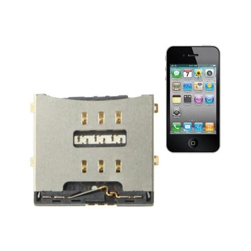 Sim Card connector for Iphone 4 - 4S Reader Sim Card Reader Contact