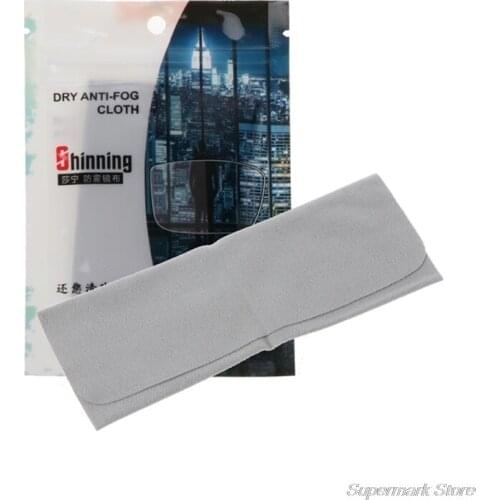 Tech Nano Anti Fog Wipe Treatment Reusable Cloth for Glasses Swim Bicyle Goggles F06 21 Dropshipping