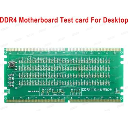 New computer Memory Slot DDR4 Test Card SO-UDIMM Out LED Tester Motherboard Repair Tester DDR4