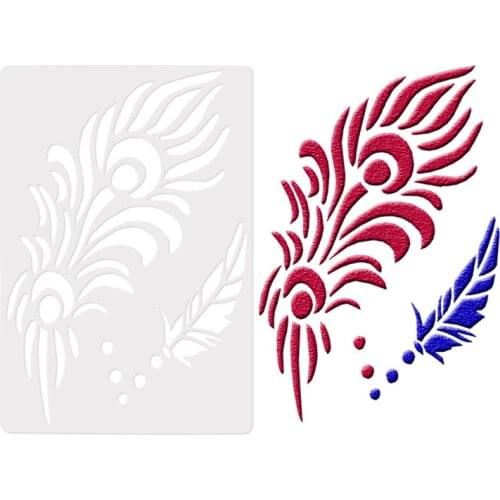 18*26 Leather Layering Stencil Painting template graffiti hand copied board hollowed out photo album graphic spray painting tool