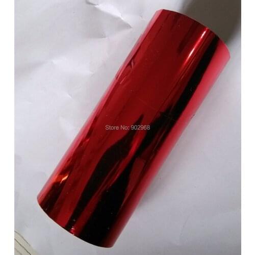4 rolls/lot ) Hot stamping foil red color 130 hot stamping on paper or plastic 16cm x 120m