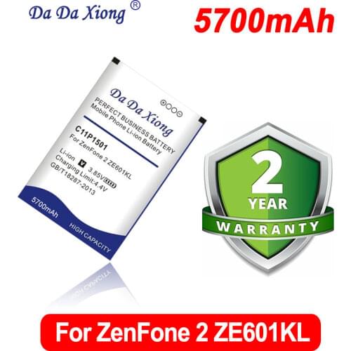 Da Da Xiong 4800mAhC11P1501 Battery For Original Asus Zenfone 2 Laser 5.5 ZE601KL Selfie ZD551KL ZE550KL ZE601KL ZE600KL Z00LD