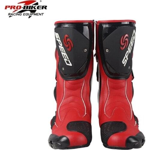 Free shipping 1pair Hotsale Motorcycle Offroad Motorbike MXGP Racing SPEED Sport Leather Motorcycle Boots Shoes